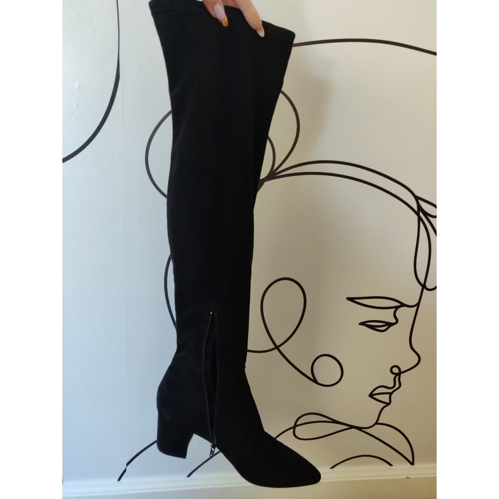 Steve Madden Brinkley Over the Knee Stretch Boot